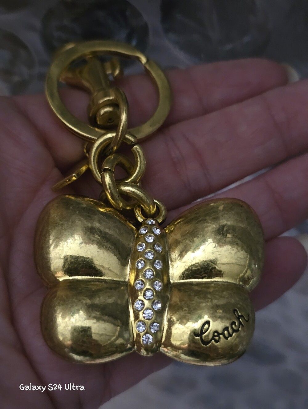 Butterfly Bag Charm/ Keychain NEW - Picture 3 of 7